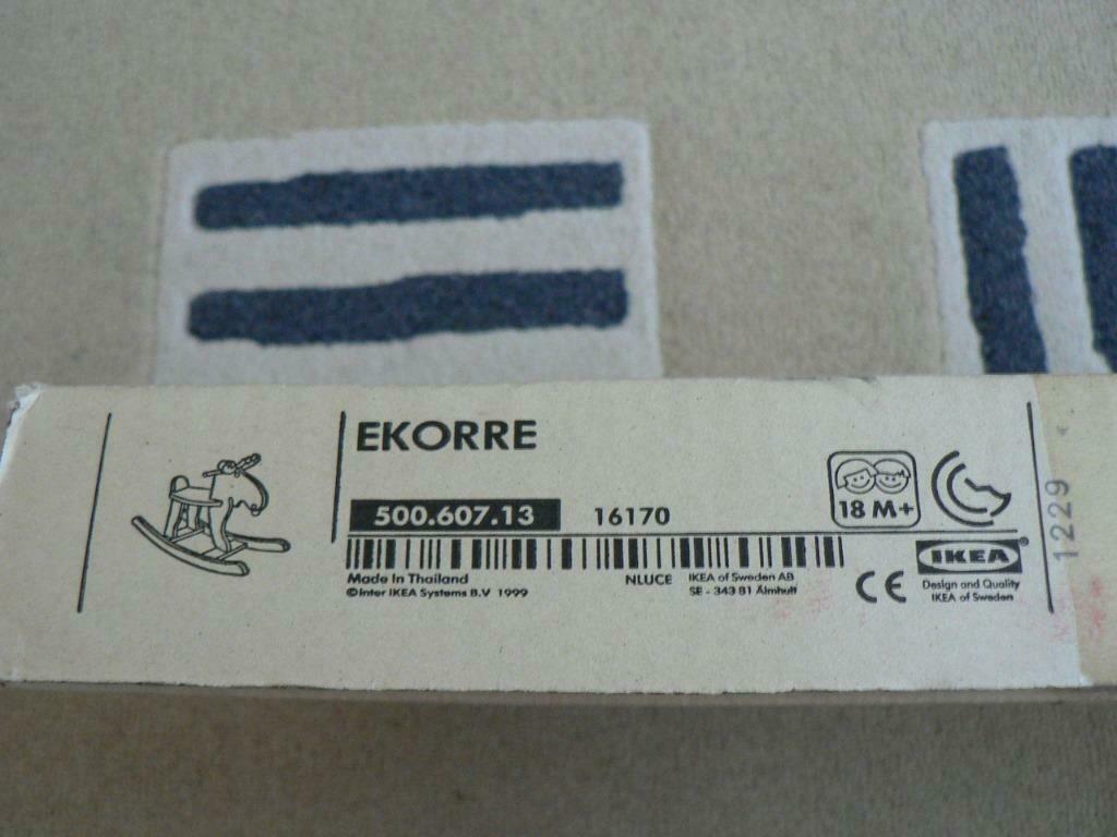 CHEVAL A BASCULE IKEA EKORRE, Enlèvement ou Envoi, Neuf, Jouet à Rouler ou à Bascule