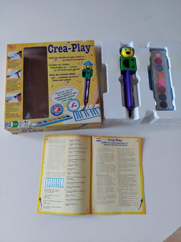 Crea-play schilderen met muziek, Ophalen of Verzenden, Gebruikt, Knutselen