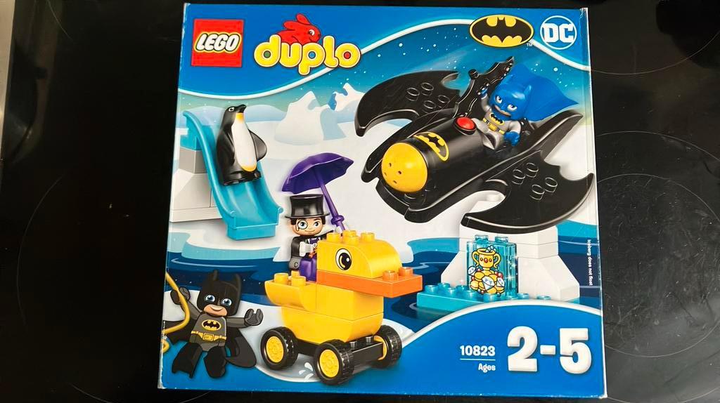 LEGO Duplo Batwing avontuur set -10823, Ophalen of Verzenden, Zo goed als nieuw, Duplo