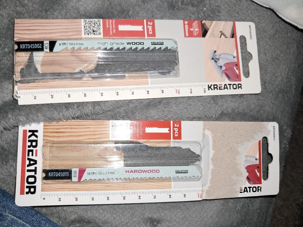 2 lames pour scie sauteuse (bois), Enlèvement, Neuf, Scie sauteuse, Keator