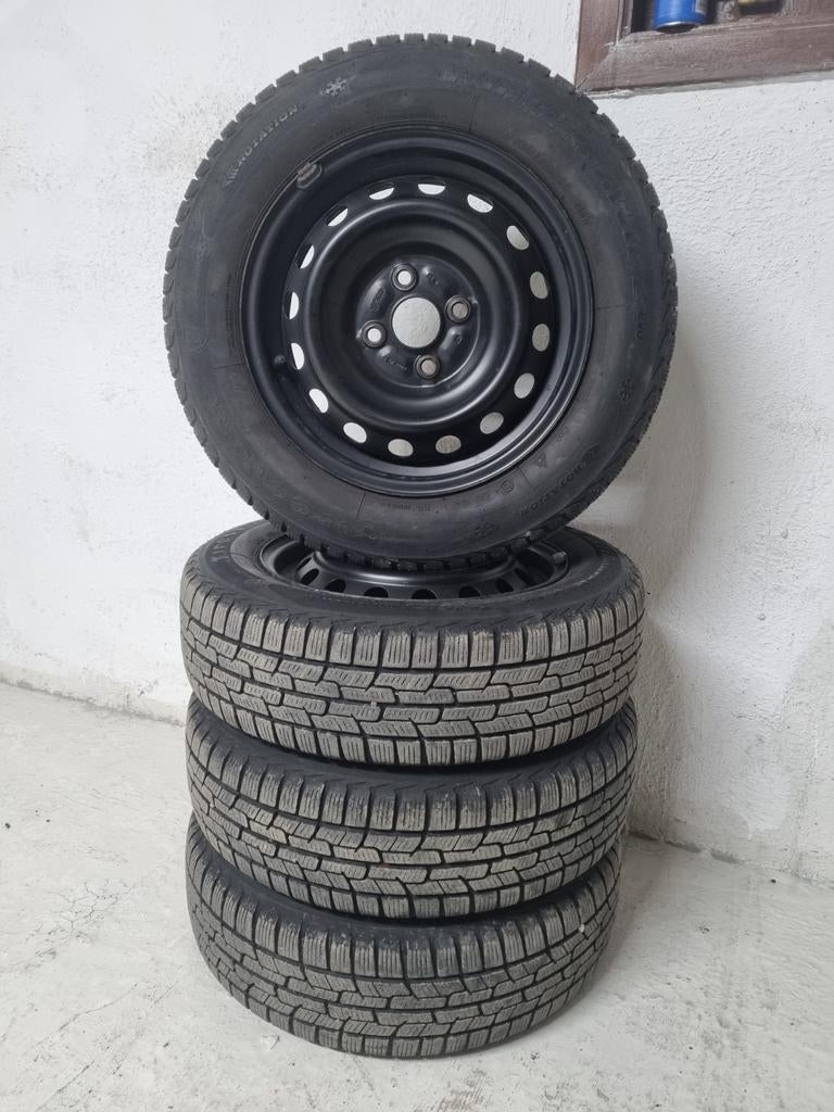 4  bandem met velgen 165 70 14, Auto-onderdelen, Banden en Velgen, Ophalen, 14 inch, Banden en Velgen, Nieuw