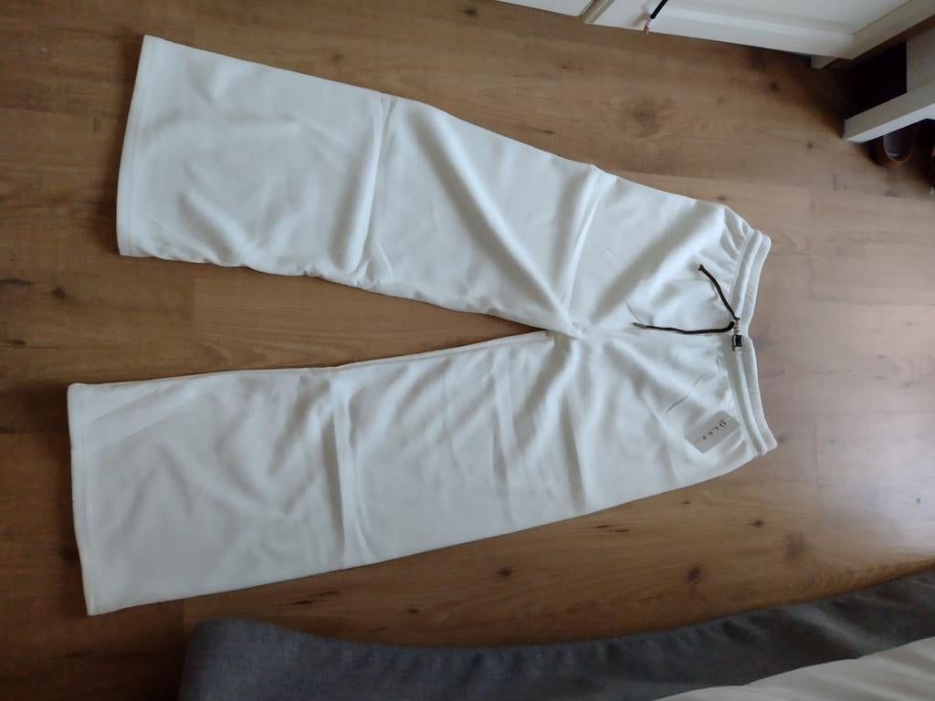 broek ,beige ,molton binnenin,maat L, NIEUW, Enlèvement ou Envoi, Neuf, Taille 42/44 (L), Beige