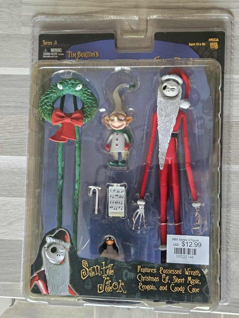 NECA L'étrange Noël de M.Jack série 3 complète, Collections, Statues & Figurines, Neuf, Autres types, Enlèvement ou Envoi
