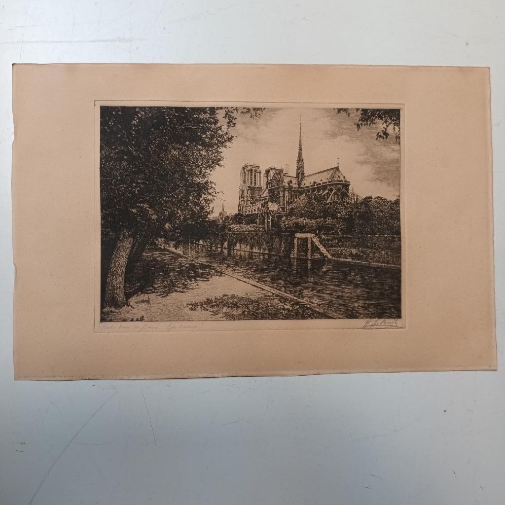 Ets Notre dame de Paris -Onbekend, Antiquités & Art, Enlèvement ou Envoi