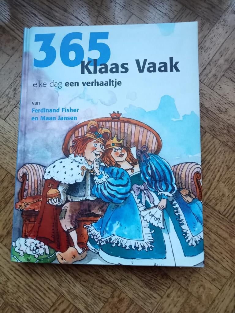 365 verhalen: Klaas Vaak. Elke dag een verhaaltje, Ophalen of Verzenden, Gelezen