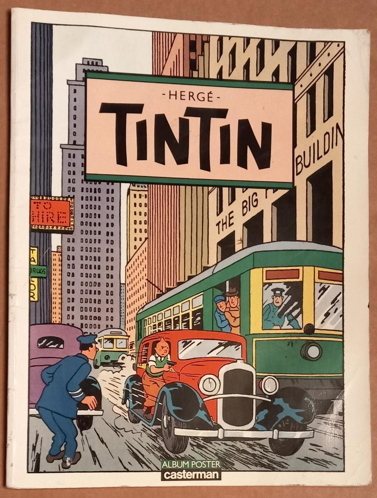 Tintin, Hergé – Album posters---Casterman, 1986 (36 x 30 cm), Enlèvement ou Envoi