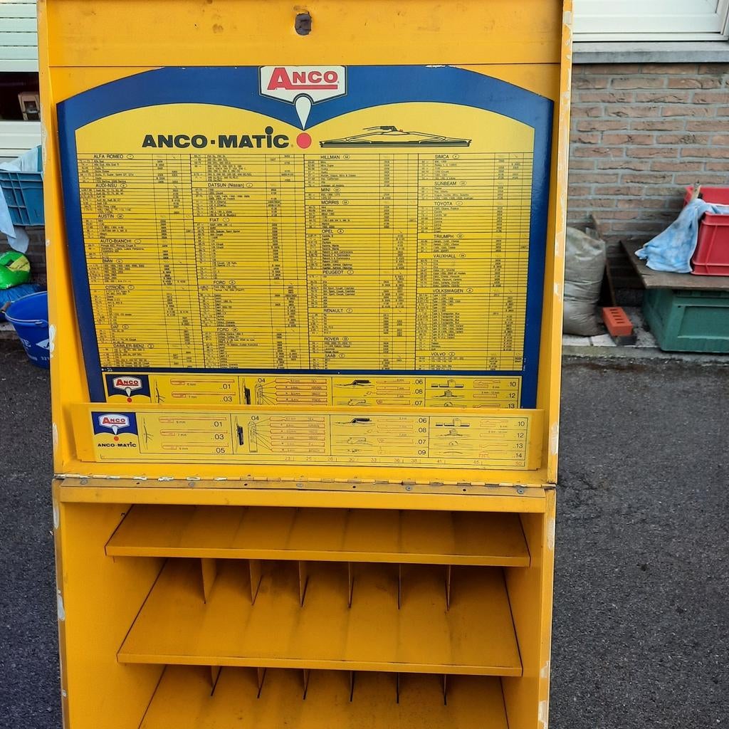 Bak voor ruitenwissers ( oude opbergbak op wielen  ) ., Auto-onderdelen, Ophalen, Gebruikt