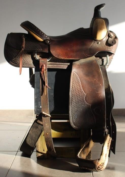 TexTan Western Zadel (roper) hand made, Ophalen of Verzenden, Gebruikt