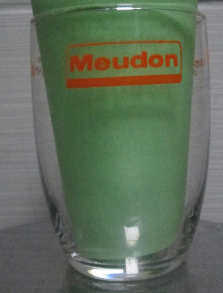 3 glazen 'Meudon', Enlèvement ou Envoi, Utilisé, Verre à soda