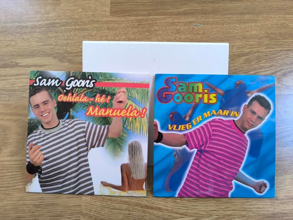Sam Gooris vlieg er maar in - sam gooris Manuela cd singles, CD & DVD, CD Singles, Enlèvement ou Envoi