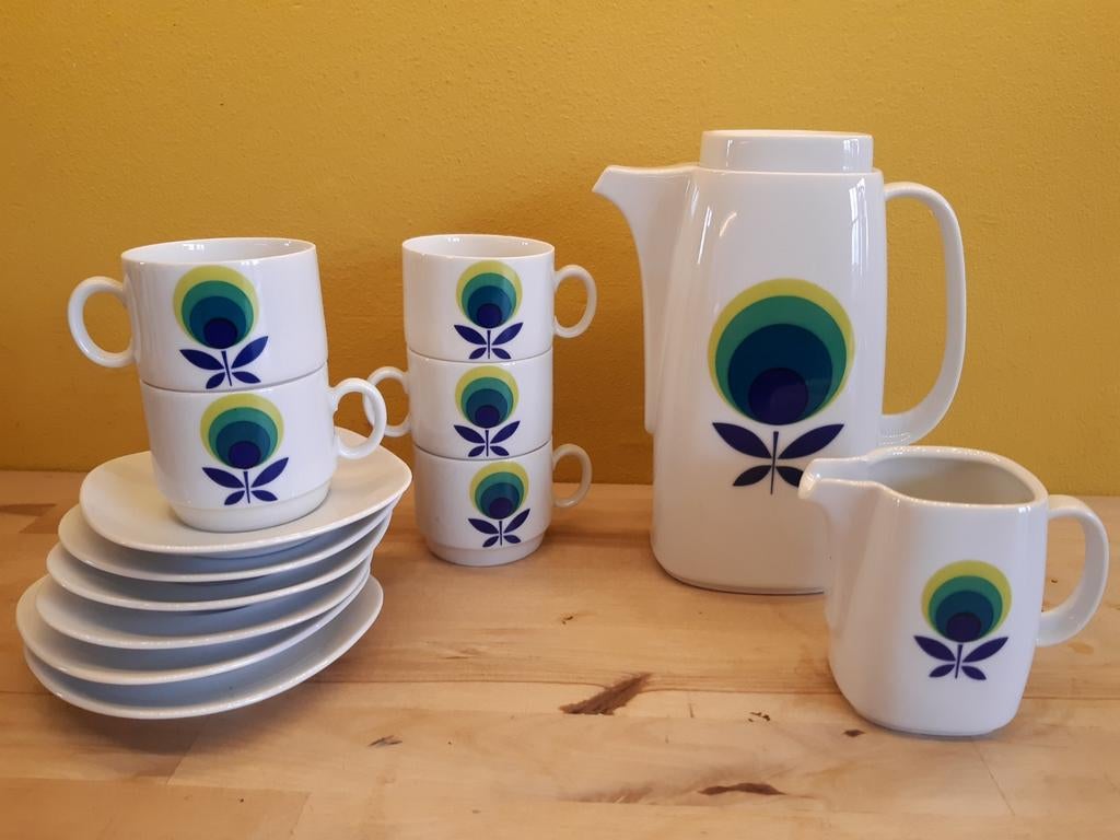 Retro koffieservies Bavaria, Enlèvement