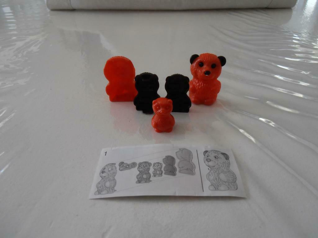 Figurine "Ours gigogne – K95 n 47" – KINDER/FERRERO (1995), Collections, Enlèvement ou Envoi, Utilisé, Numéros K