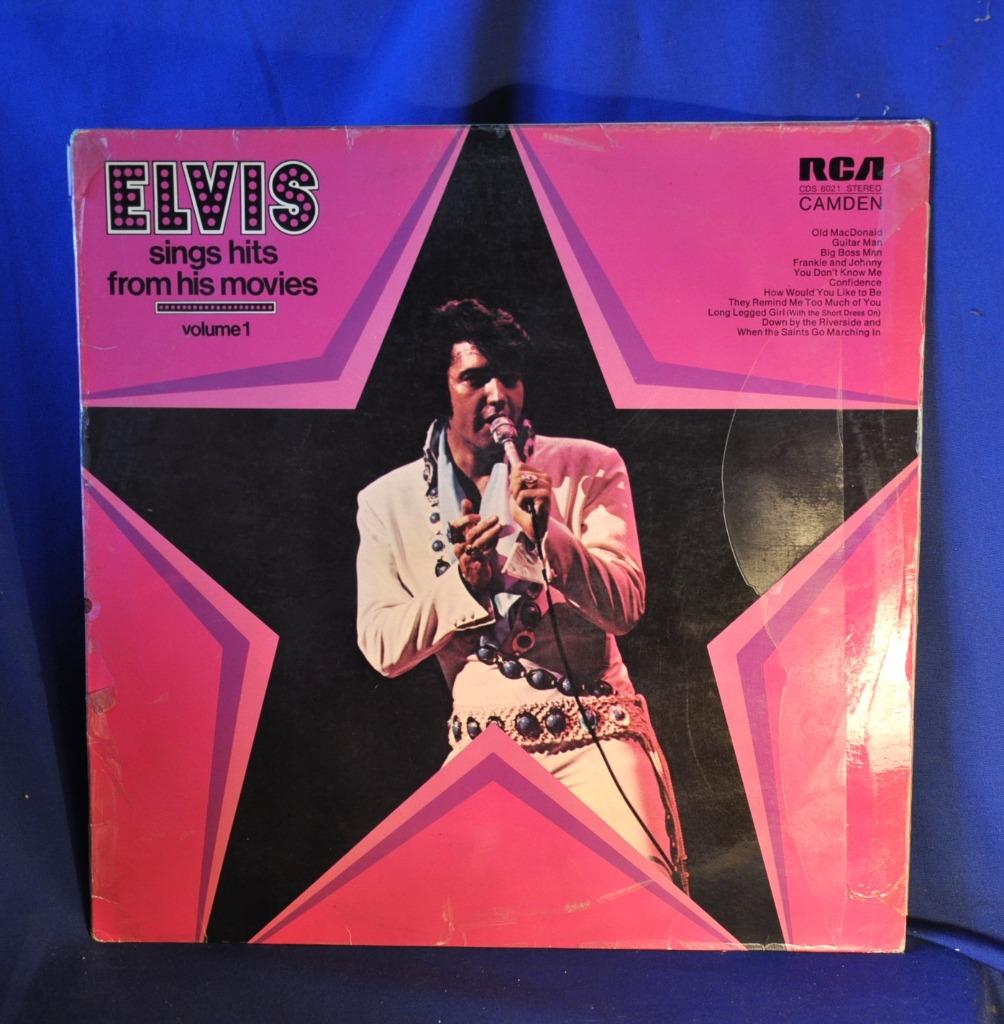 vinyl 33 tour elvis sing hits from his movies vol 1  (x2017), Enlèvement ou Envoi, Utilisé, Rock and Roll