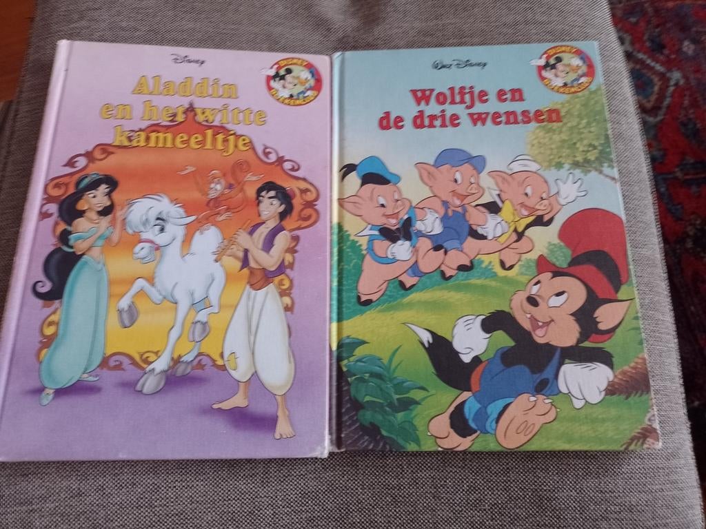 Disney club Aladdin en het witte kameeltje en wolfje en de d, Boeken, Ophalen of Verzenden, Zo goed als nieuw