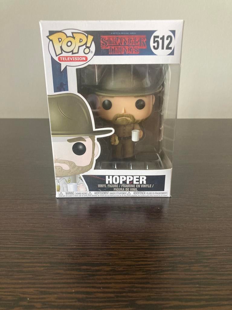 Funko Pop Stranger Things Hopper 512, Verzamelen, Ophalen of Verzenden, Zo goed als nieuw