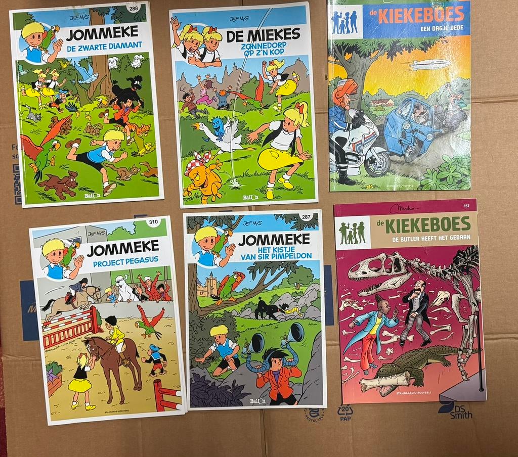 6 bandes dessinées différentes, Livres, BD | Comics, Plusieurs comics, Enlèvement, Utilisé, Autres régions