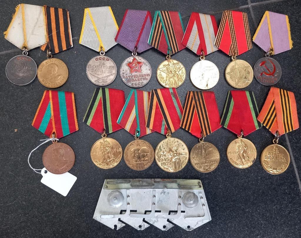 WW2 RKKA USSR Russisch medailles, Verzamelen, Ophalen of Verzenden