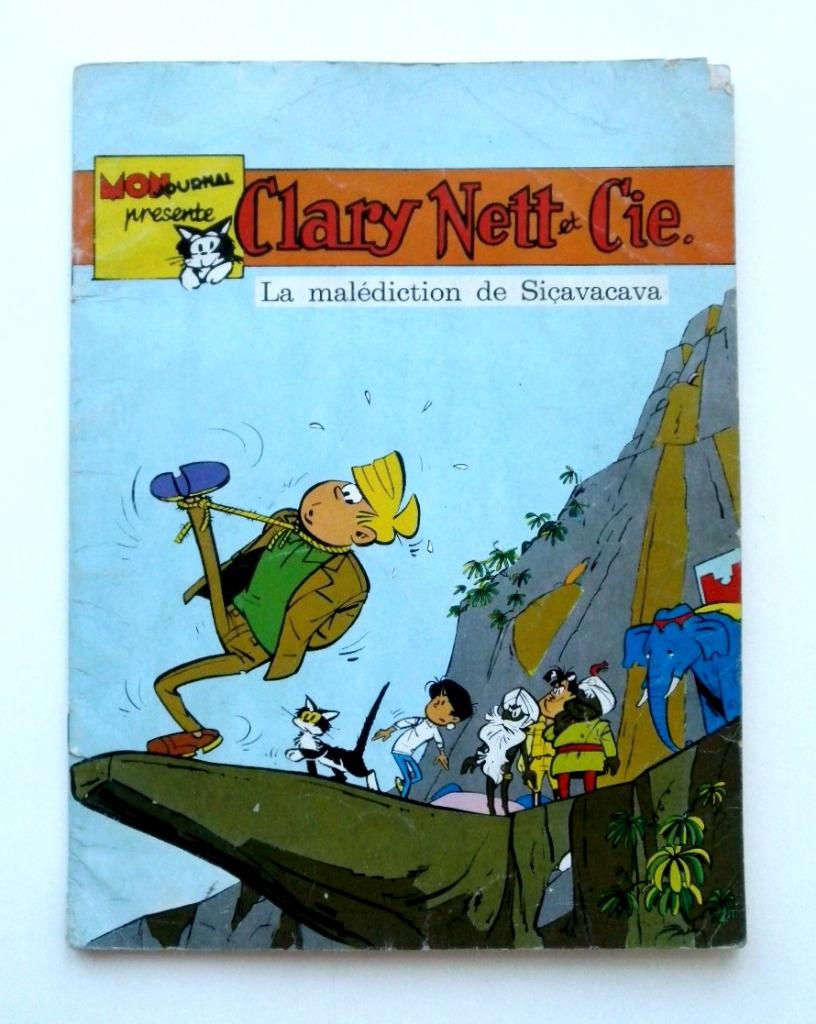 EO 1973 Bob Mau - Clary Nett et Cie 4 Siçavaçava, Bob Mau, Une BD, Enlèvement, Utilisé
