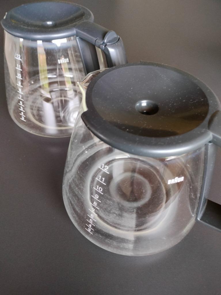 Glazen koffiezetkannen., Enlèvement ou Envoi, Utilisé
