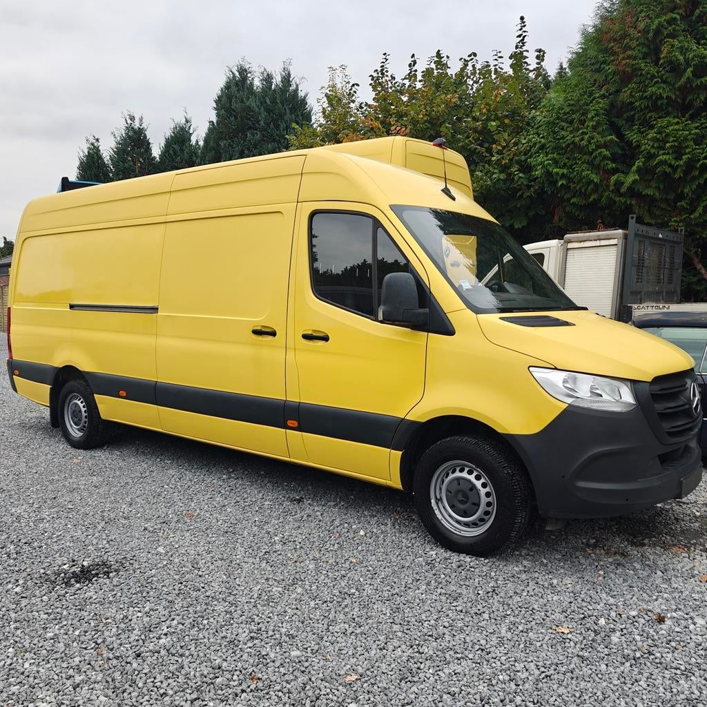 Mercedes-Benz Sprinter L3H2, Autos, Camionnettes & Utilitaires, Achat, Euro 6, Entreprise, Noir