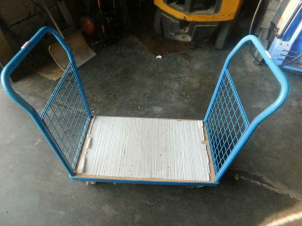 Fetra plateauwagen 500 kg type 1520, Doe-het-zelf en Bouw, Transportwagens, Zo goed als nieuw, Transportkar, 100 liter of meer