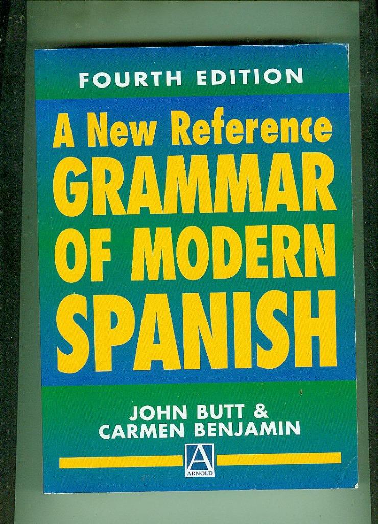 A new reference grammar of modern spanish  john butt 605 pg, Ophalen of Verzenden, Zo goed als nieuw