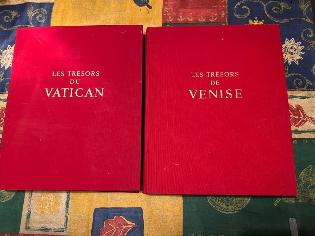 Les trésors de Venise/Vatican - Skira *1963, Enlèvement ou Envoi, Utilisé, Peinture et dessin