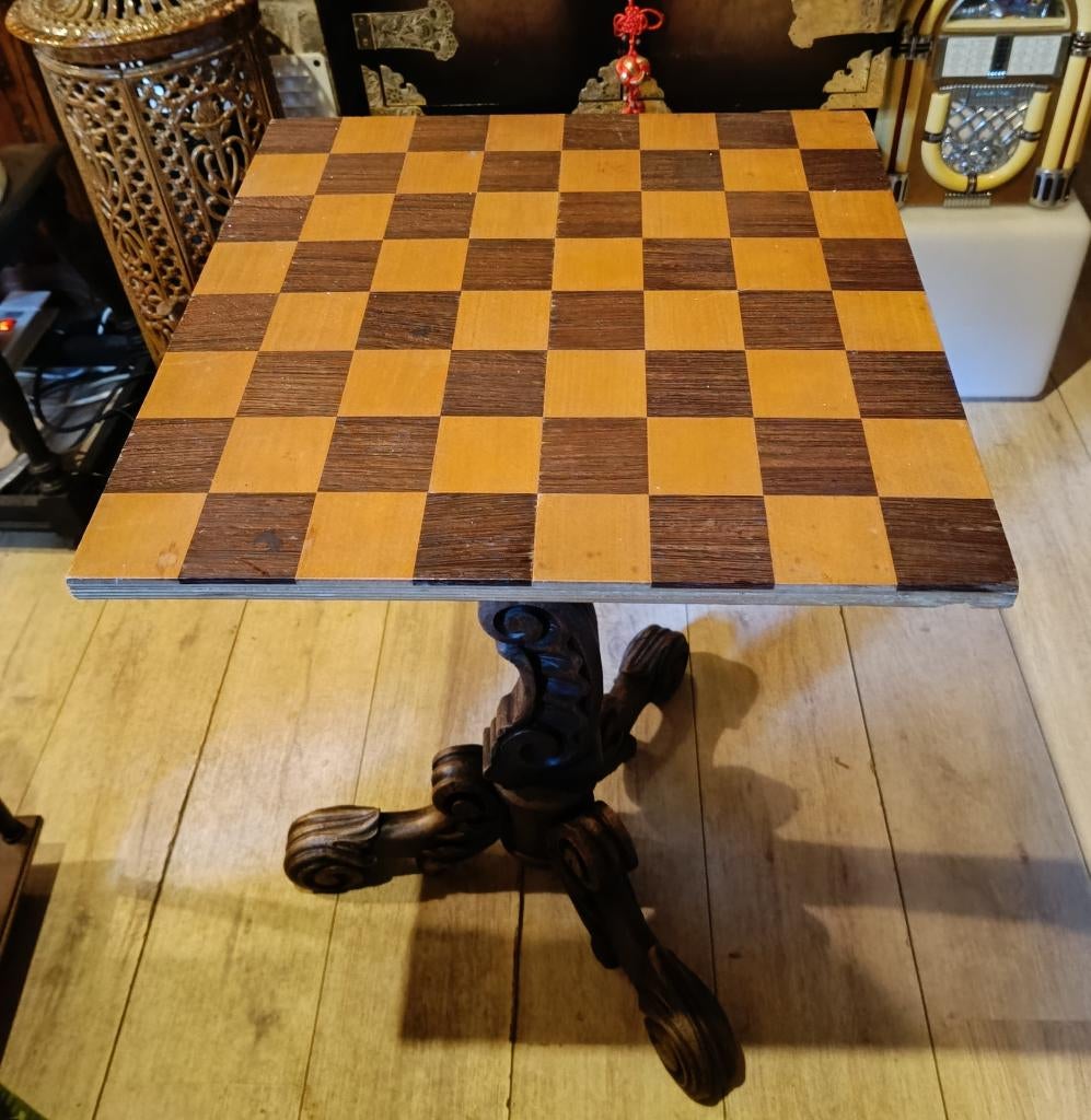 Schaaktafel te koop., Een of twee spelers, Ophalen, Gebruikt