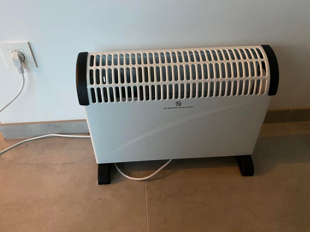 Handson convectorkachel turbo 2000 W wit, Ophalen, Zo goed als nieuw