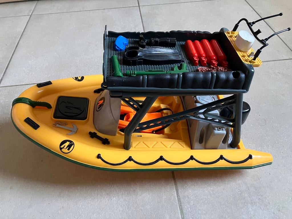 Grote reddingsboot., Ophalen, Zo goed als nieuw