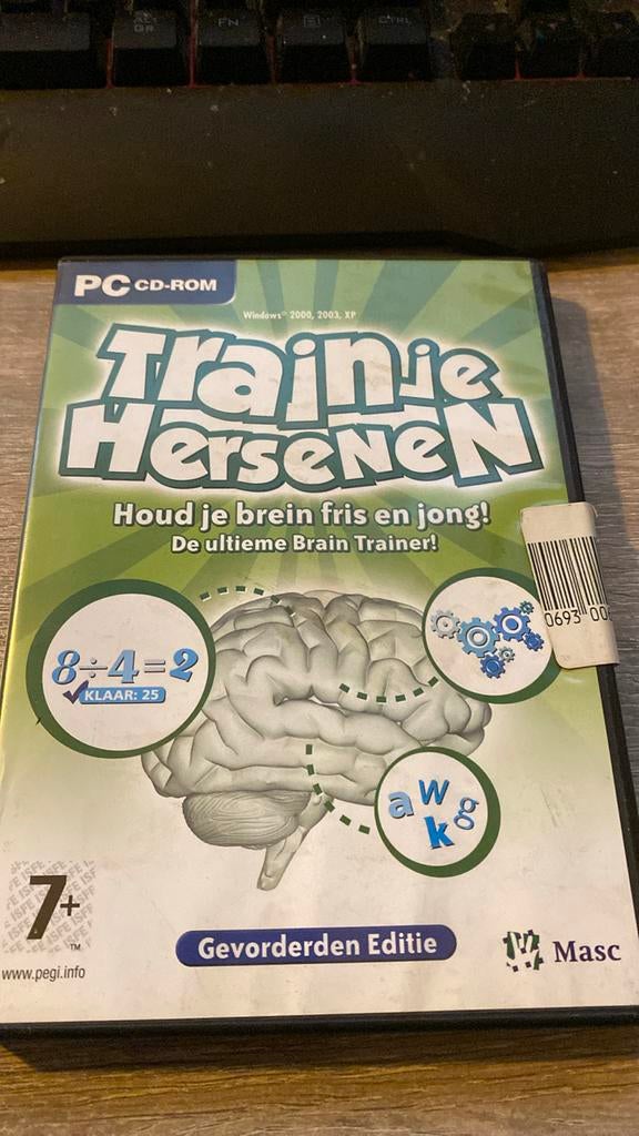 Train je hersenen, 1 speler, Ophalen of Verzenden, Zo goed als nieuw, Vanaf 7 jaar