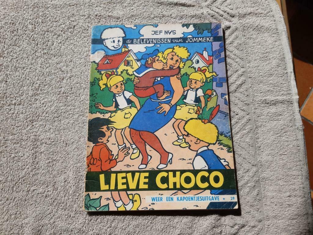 Jommeke.39.Lieve Choco., Eén stripboek, Ophalen of Verzenden, Gelezen