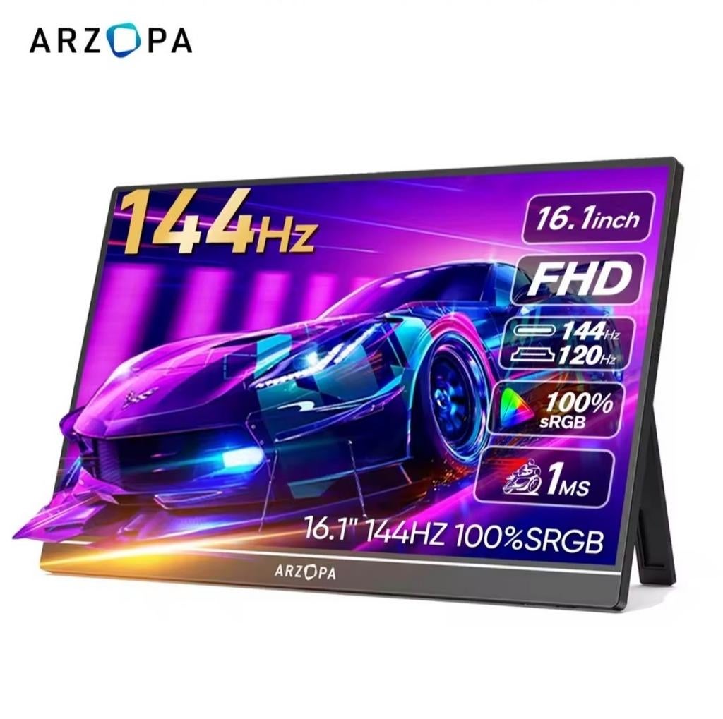 Arzopa Z1FC 16.1 FHD 144Hz, Arzopa, HDMI, IPS, 101 t/m 150 Hz
