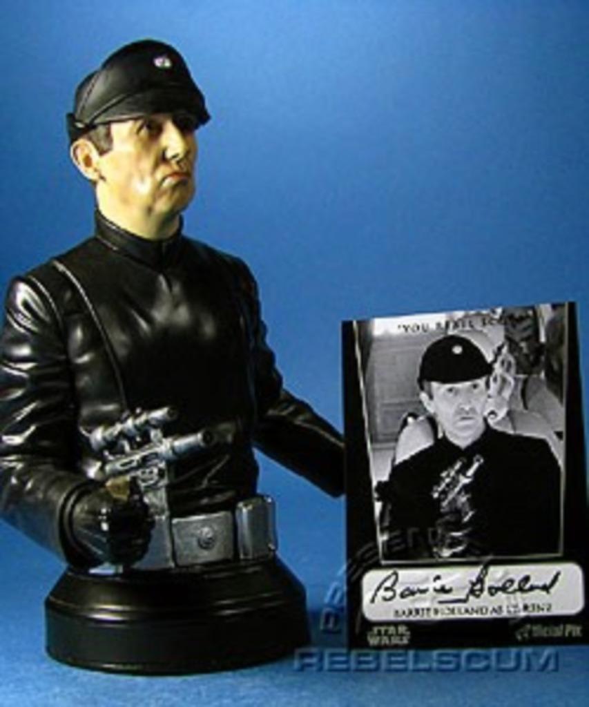 Star Wars Lieutenant Renz mini bust Gentle Giant exclusif, Enlèvement ou Envoi, Neuf, Statue ou Buste