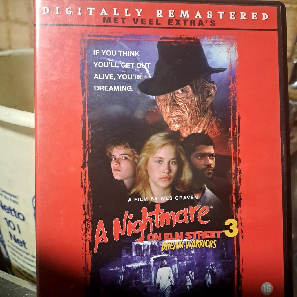 A nightmare on elm street 3 dvd in perfecte staat 2eu, Vanaf 16 jaar, Ophalen of Verzenden, Zo goed als nieuw, Overige genres
