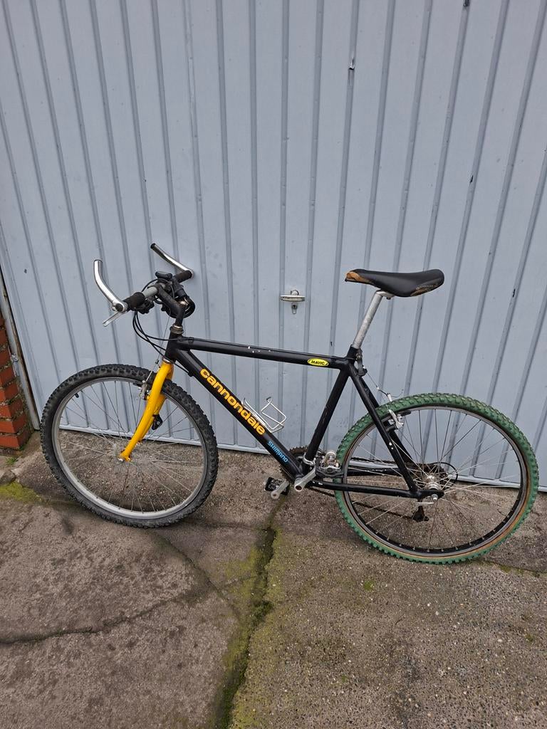 Canondale mountainbike, Ophalen