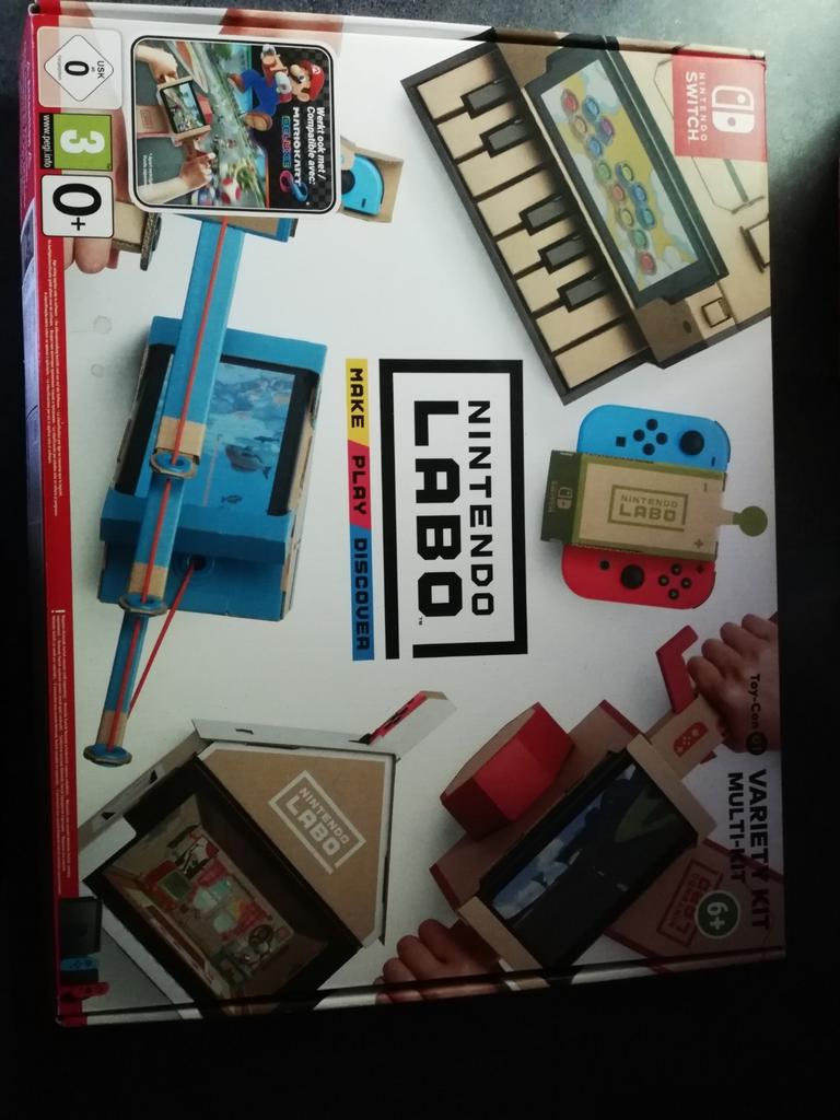 Labo Toy-Con 01: Variety Kit, Switch, Games en Spelcomputers, Games | Nintendo DS, Zo goed als nieuw, Platform, Ophalen of Verzenden