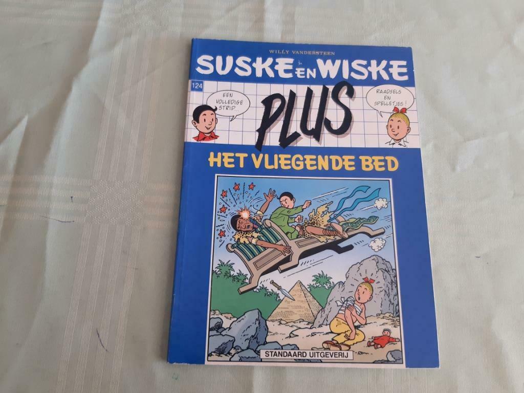 Suske en Wiske.124.Het vliegende bed., Eén stripboek, Ophalen of Verzenden, Gelezen