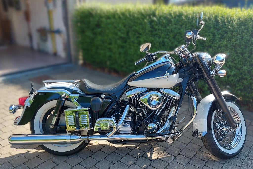Harley Davidson FLH 1340 cc EVO, Motos, Tourisme, Plus de 35 kW, 1340 cm³, 2 cylindres