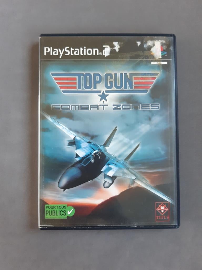 PlayStation 2-game Top Gun-gevechtszones, Ophalen of Verzenden, Gebruikt, Vechten, Vanaf 3 jaar