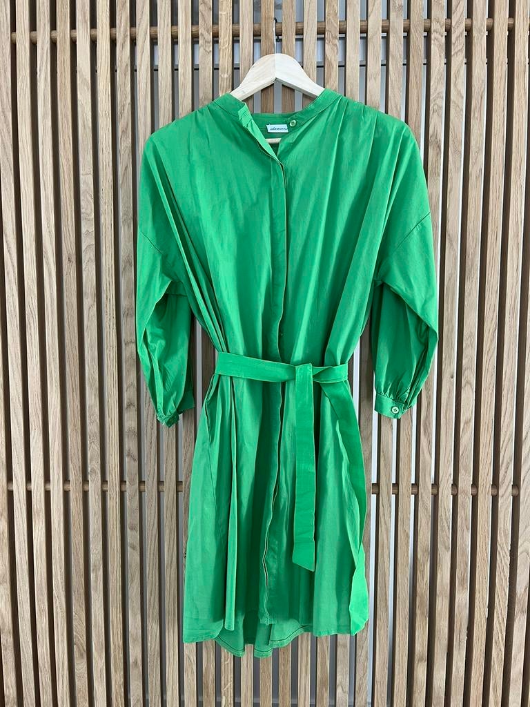 Groene hemdjurk TU, Kleding | Dames, Jurken, Maat 38/40 (M), Nieuw, Ophalen of Verzenden, Knielengte