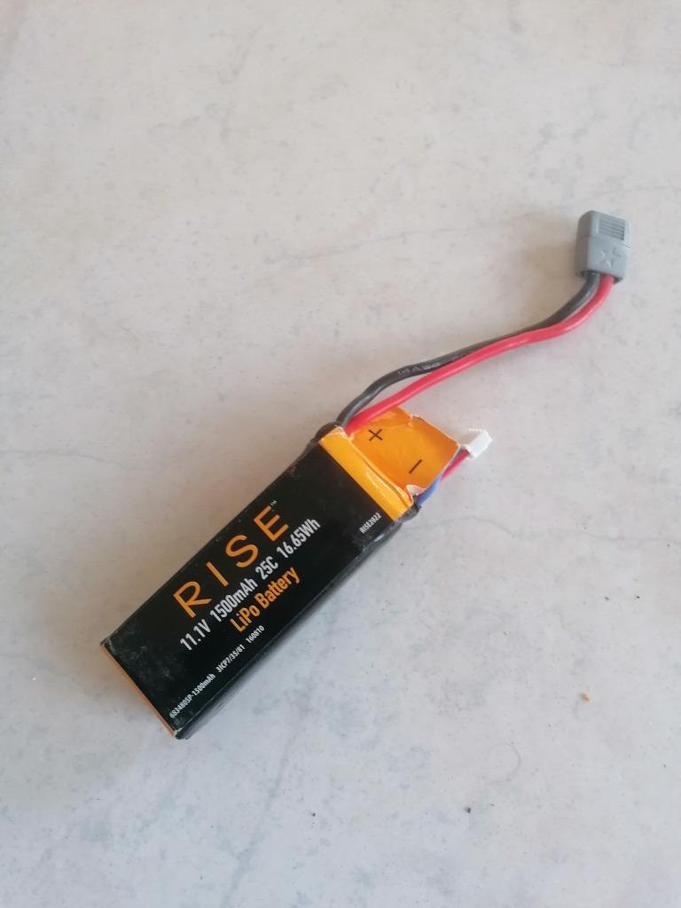 Rise LiPo batterij 11.1V 1500mAh 25C 16.65Wh, Ophalen of Verzenden, Zo goed als nieuw, Elektro