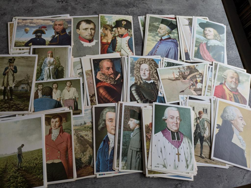 PRENT KAARTEN S LANDS GLORIE JAREN 60 ALBUM 4 178 STUKS, Verzamelen, Verzenden, Prent