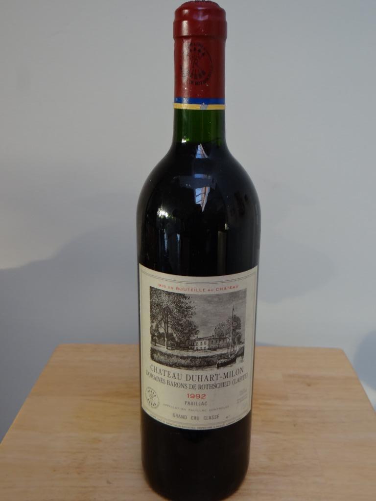 wijn 1 fles Ch. Duhart-Milon-Rothschild, Ophalen