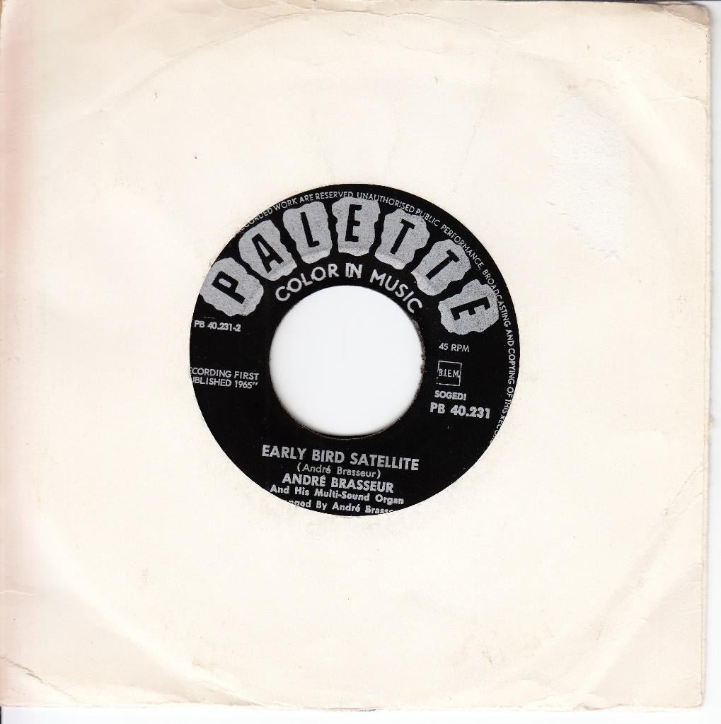 Special 230/early Bird Satellite van André Brasseur, Envoi, 7 pouces, Pop, Single