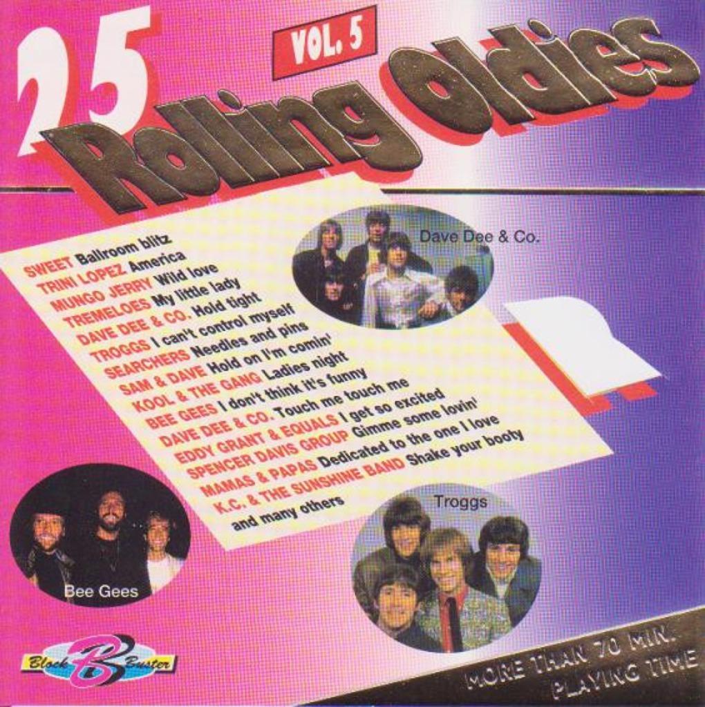 25 Rolling Oldies Vol. 5, Ophalen of Verzenden, Zo goed als nieuw