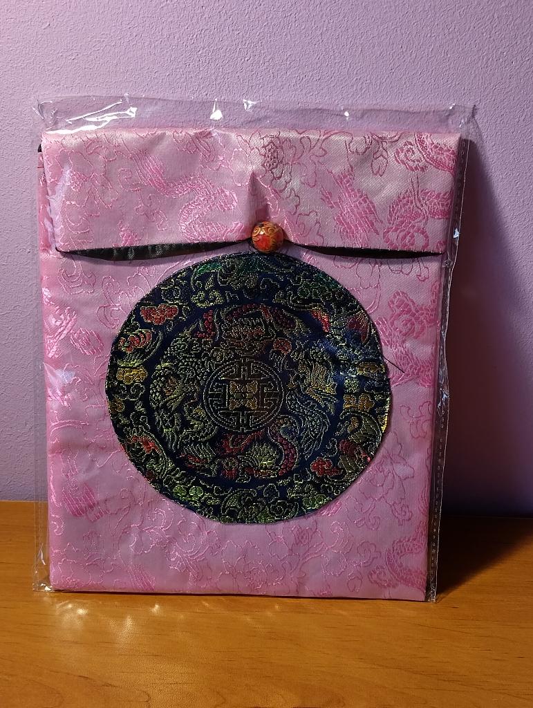 1 roze zakje met Chinees patroon, Ophalen, Nieuw, Roze, Overige typen
