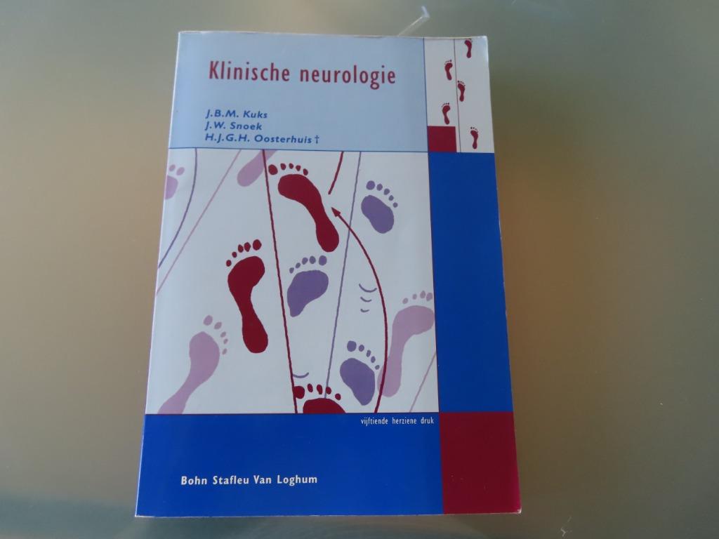 Klinische neurologie  - J.M.B. Kuks, J.W. Snoek, H.J.G.H. Oo, Enlèvement ou Envoi, Comme neuf, Autres sciences, J.M.B. Kuks