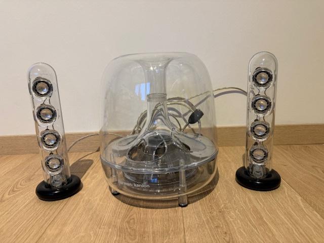 Harman Kardon Soundsticks III, Ophalen, Zo goed als nieuw, Front, Rear of Stereo speakers, Overige merken