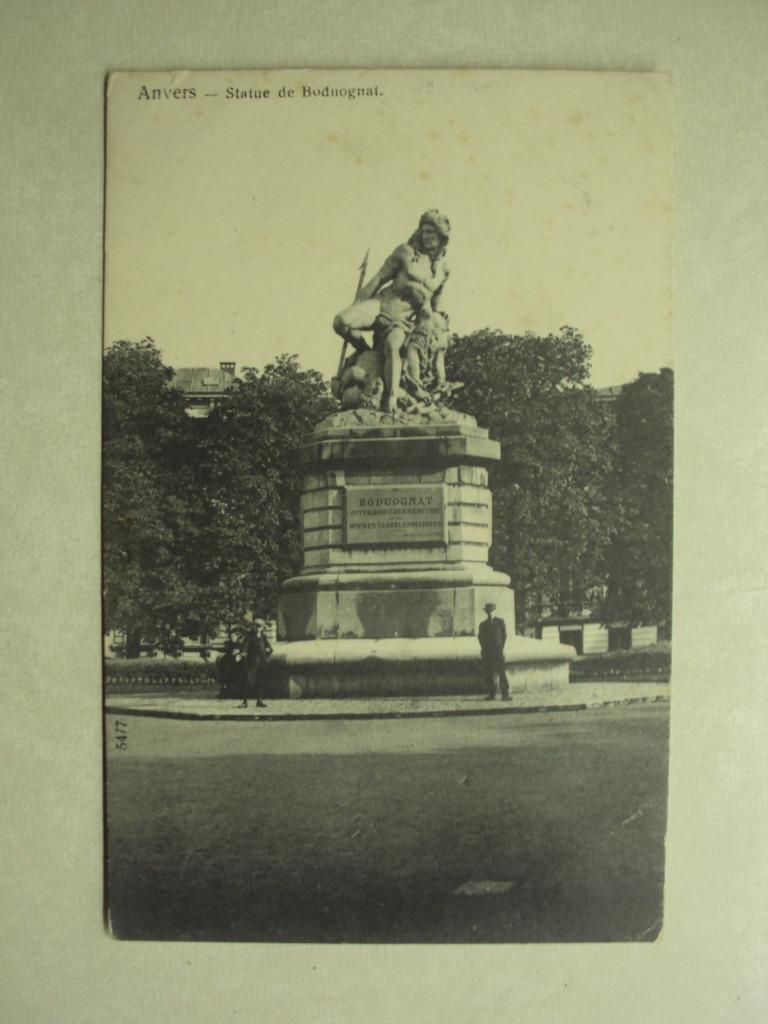 53452 - ANVERS - STATUE DE BODUOGNAT - ZIE 2 FOTO'S, Envoi